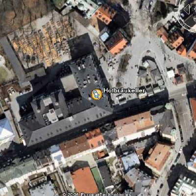 Hofbra�keller Luftbild